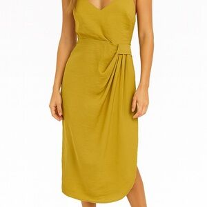 ASOS Mustard Yellow Dress – Size US 12 (UK 16 / EU 44) EUC